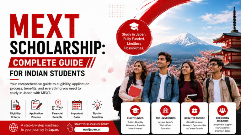 MEXT Scholarship: Complete Guide for Indian Students