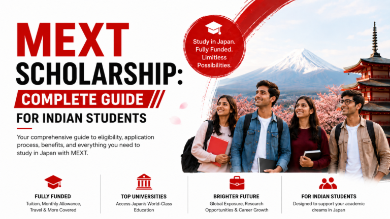 MEXT Scholarship: Complete Guide for Indian Students